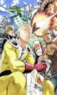 Anime One Punch Man Jigsaw Puzzle Game Free Screen Shot 4