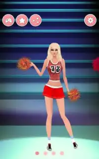 Games berdandan cheerleader Screen Shot 12