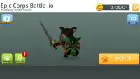 Epic Corps Battle .io - Multiplay Battle Royale Screen Shot 0