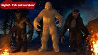 Yeti Hunting: Bigfoot games Screen Shot 0
