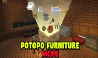 Potopo Furniture Addon for Minecraft PE Screen Shot 1
