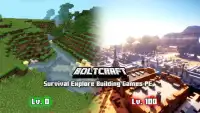 Bolt Craft Survival Explore Building Games PE Screen Shot 0