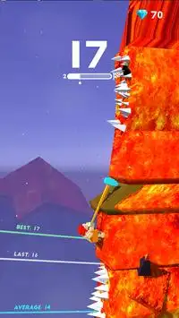 Lava Climber Run - Flip Fun Race 3D Screen Shot 3