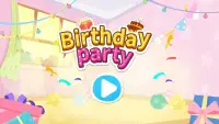Little panda's birthday party Screen Shot 5