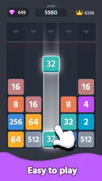 Number Puzzles - Merge 2048 Screen Shot 2