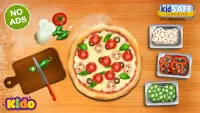 Pizza Baking Kids Games Screen Shot 0