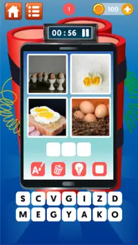 Word Bomb : 4 pics 1 word Screen Shot 2