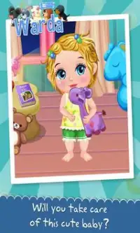 Baby Elsa Take Care & Bath Screen Shot 0