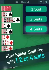 Spider Solitaire - Classic Solitaire Card Games Screen Shot 3