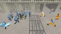 Symulator bitwy: Więzienie i policja Screen Shot 2