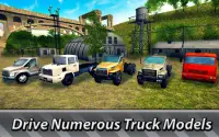 Trucker fuera de carretera: conducción de camiones Screen Shot 3