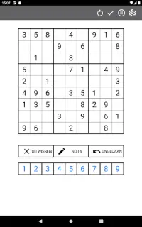 Sudoku: Makkelijk tot moeilijk Screen Shot 9
