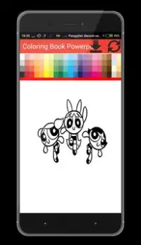 Coloring Book Powerpuff Screen Shot 1