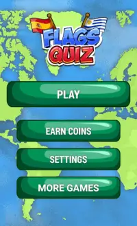 Drapeaux Jeu de Quiz Screen Shot 0