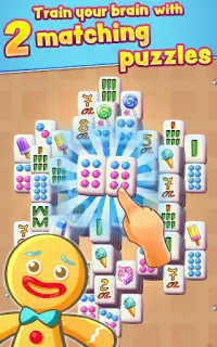 Mahjong POP puzzle: New tile matching puzzle Screen Shot 0