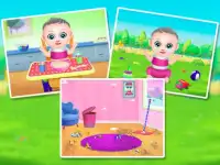 Newborn Baby Care Babysitter Daycare: Kids Game Screen Shot 3