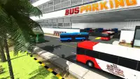 مدينة مدينة محاكاة حافلة ركاب لعبة وقوف السيارات Screen Shot 1
