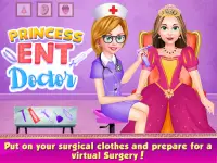 Princess ENT Doctor Hospital - Surgery Simulator Screen Shot 2