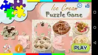 Ice Cream Jigsaw Puzzles Game Screen Shot 0