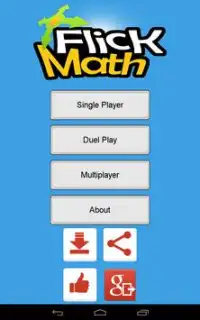 Flick Math - A Math Game Screen Shot 6
