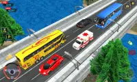 لعبة سائق الحافلة السياحية - ألعاب حافلة مدرب Screen Shot 4