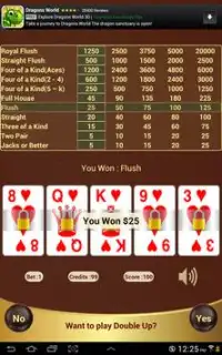 9/5 Triple Bonus Poker Screen Shot 9