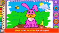 Coloring & Learn Animals - Kids Games Screen Shot 5
