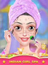 Indian Bride Girl MakeUp And Spa Screen Shot 1