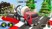 Truck Stunt 3D - เกมขับรถบรรทุกจริง Screen Shot 1