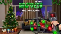 Найти Предметы Подарки 3D Дом Новый Год Screen Shot 0
