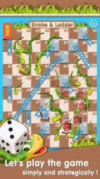 Snakes and Ladders Deluxe(Fun  Screen Shot 1