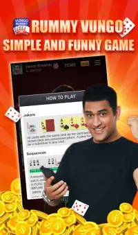 Rummy Vungo - Play India Rummy Game Online Free Screen Shot 1
