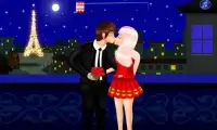 Valentine Day Romantic Kiss Screen Shot 2