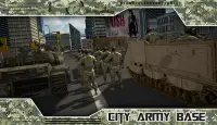 قيادة شاحنة الجيش الحقيقي - ناقلة عسكرية Screen Shot 4