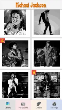 Michael Jackson - Pixel Art Screen Shot 5