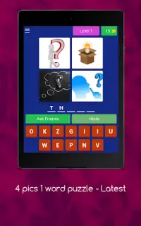 4 pics 1 word puzzle - Latest quiz Screen Shot 6