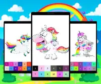 Unicorn Color by Number: Unicorn Pixel Art NEW Screen Shot 5