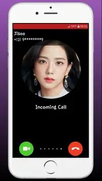 Kim Ji-soo: Blackpink Fake call me Screen Shot 0