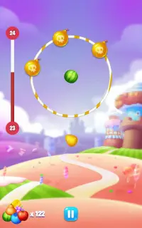 Jumpy Candy: Steig Auf Tap Jump Fruits Jumper Screen Shot 19