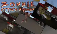 Zombie Highway выживания 3D Screen Shot 0
