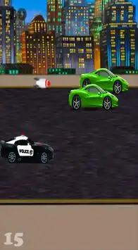 Police Car Speed Game Screen Shot 1
