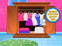 Wäsche Kleidung Mädchen Spiele Screen Shot 4