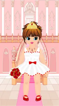 Little Bride Dress Up Game Screen Shot 3