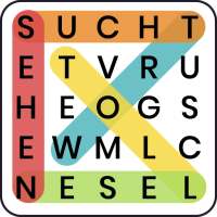 Wortsuchrätsel- Verbinden Sie Buchstaben kostenlos