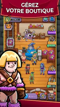 Dungeon Shop Tycoon: Craft, Idle, Profit! ⚔️💰🧙 Screen Shot 0