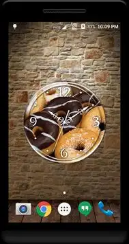Donut Clock Live Wallpaper Screen Shot 3