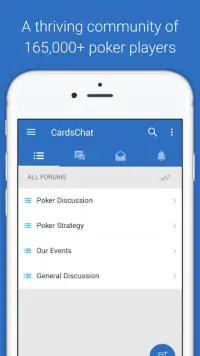 CardsChat Poker Forum Screen Shot 0