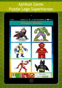 Game Puzzle Lego Toys of Superheroes Screen Shot 5