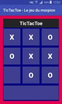 TicTacToe - Le jeu du morpion Screen Shot 0