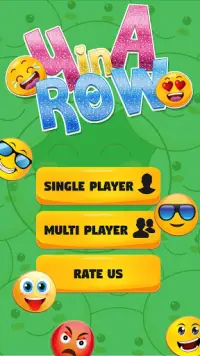four in a row multiplayer,pop emoji 😍😘 Screen Shot 3